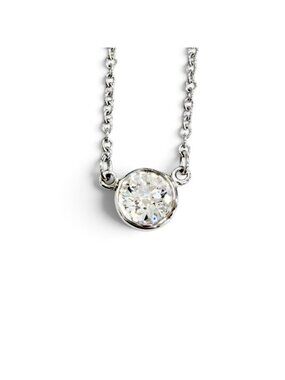 Tiffany & Co by the Yard Diamond Necklace Platinum